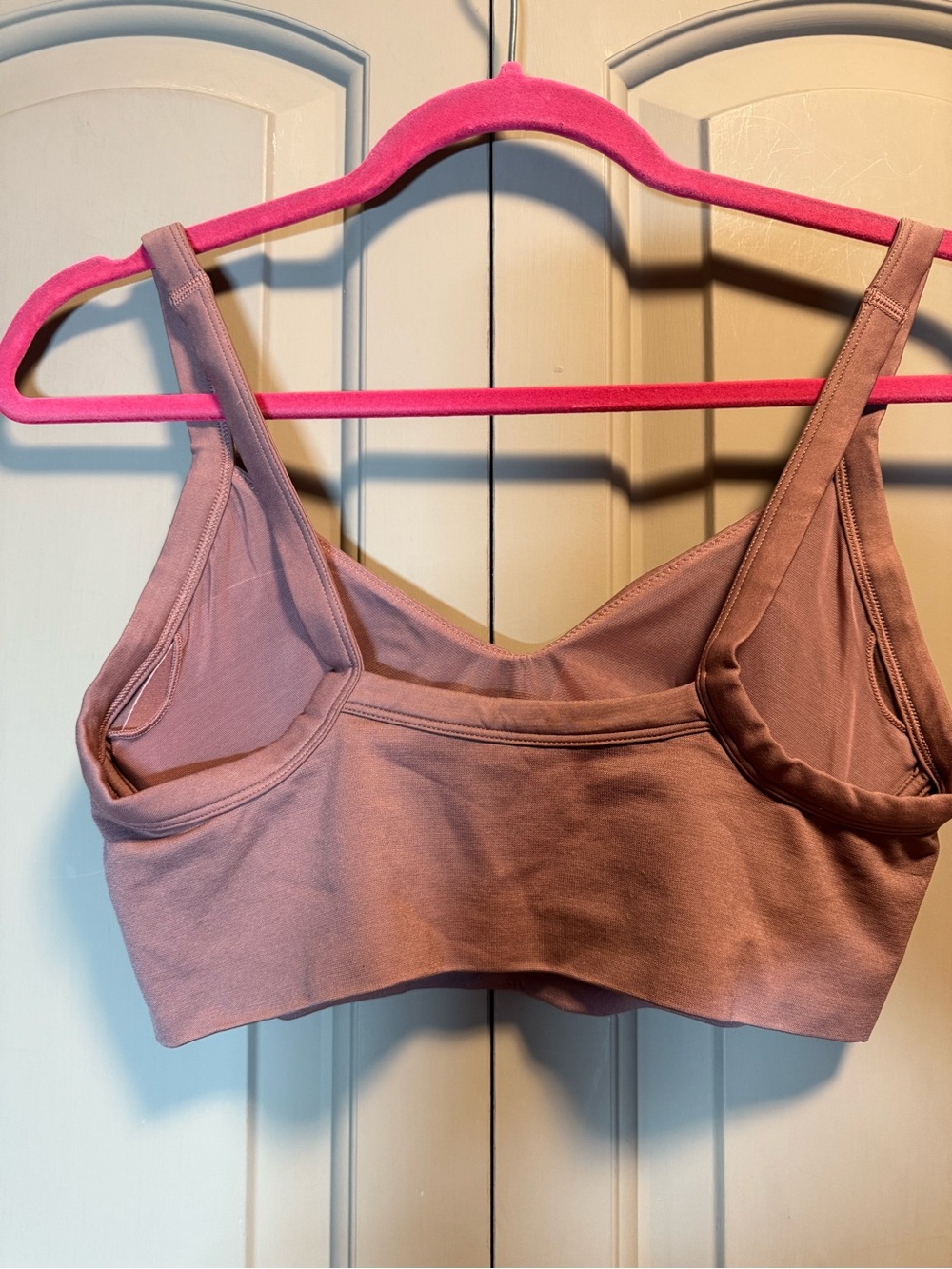 PINK Victoria's Secret Mauve Padded Longline Bralette - Picture 3 of 4